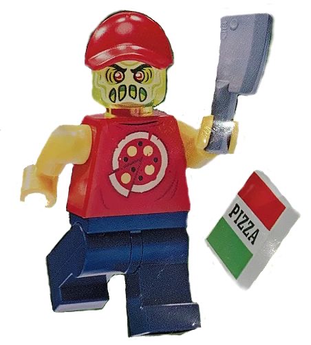 Lego Haunted Pizza Boy