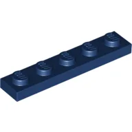 Plate 1 x 5 / Dark Blue