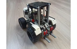 Autonomous tractor + mechanical harrow