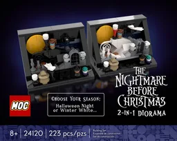 Microscale “The Nightmare Before Christmas” 2-in-1 Hill Diorama