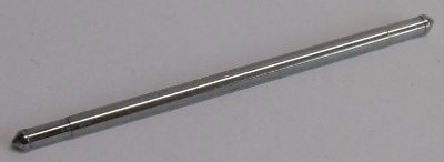 Lego Train Wheel, Metal Axle with Slots / Chrome Silver