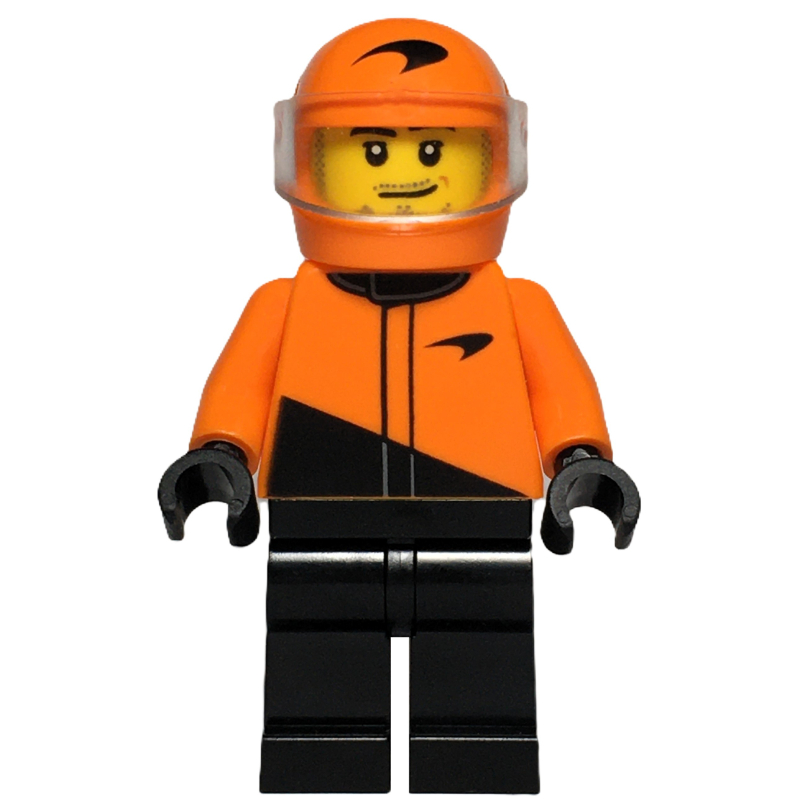 Lego F1 Driver, McLaren, Orange Suit