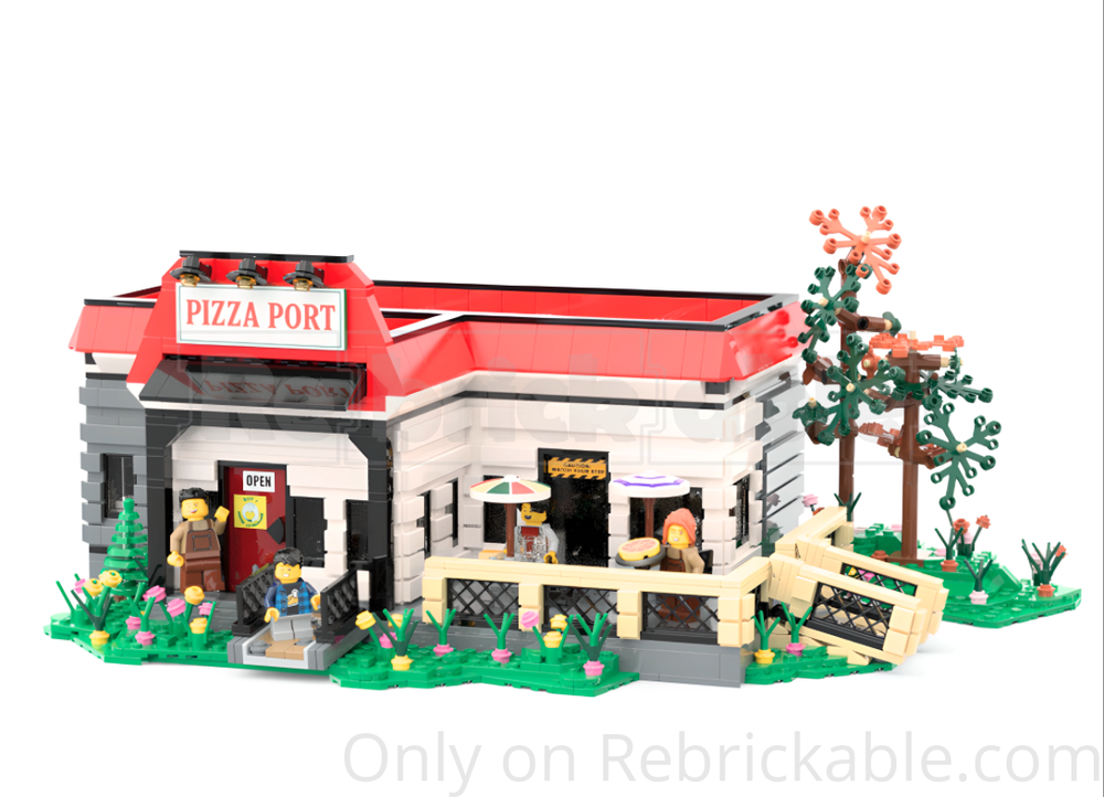 Lego Pizza Port