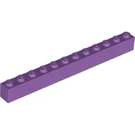 Brick 1 x 12 / Medium Lavender