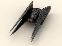Tie Silencer Minifig Scale
