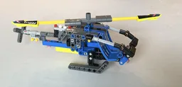 Helicopter with Two Piston Engine