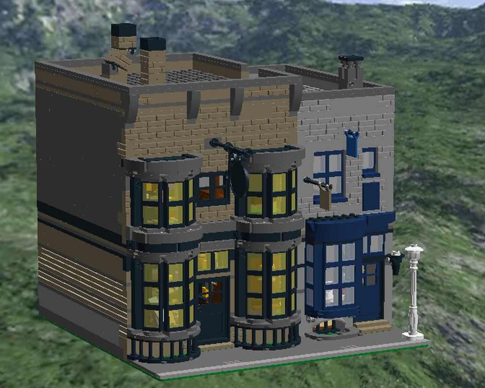 Lego Ollivanders Magic Wand's Modular