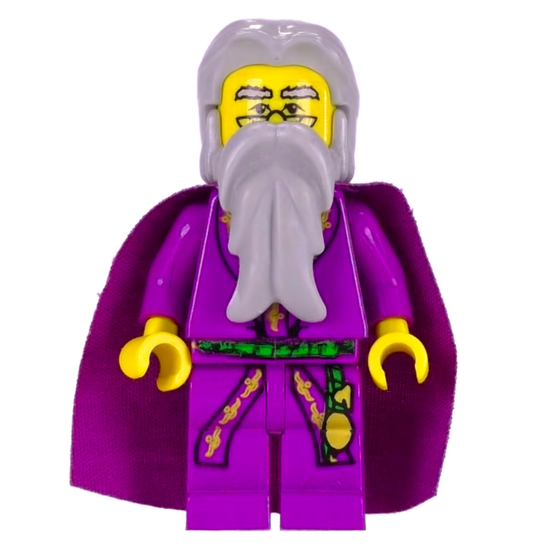 Lego Albus Dumbledore, Yellow Skin, Purple Robes