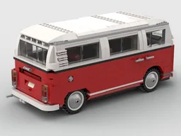 10220 VW T2 Van red