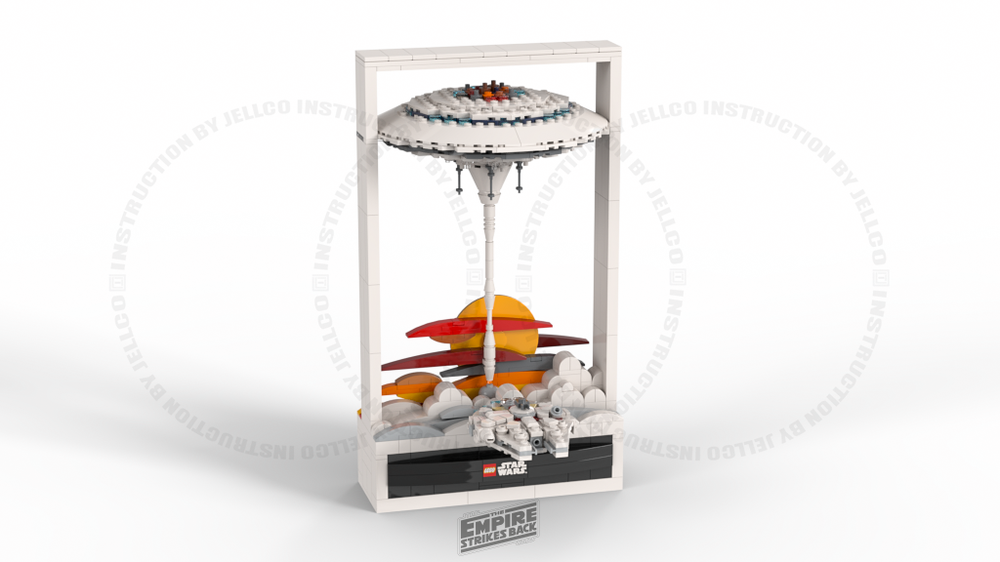 Lego Box-Style Micro Diorama : Original Trilogy M.Falcon Theme PART V