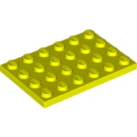 Plate 4 x 6 / Vibrant Yellow