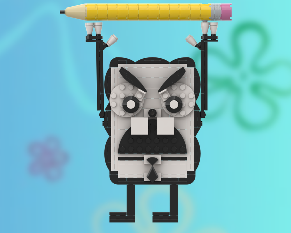 Lego Doodlebob Buildable