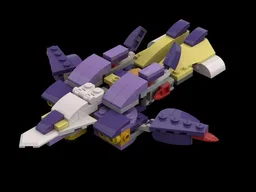 Yellow Lancer Alpha Fighter