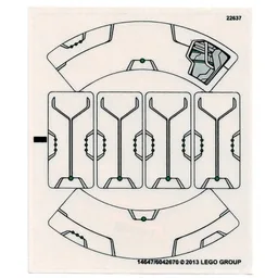 Sticker Sheet for Set 76003-1
