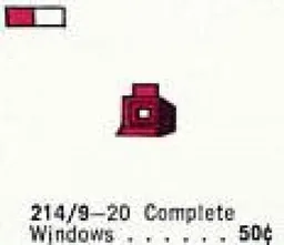 1 x 1 x 1 Window Frame