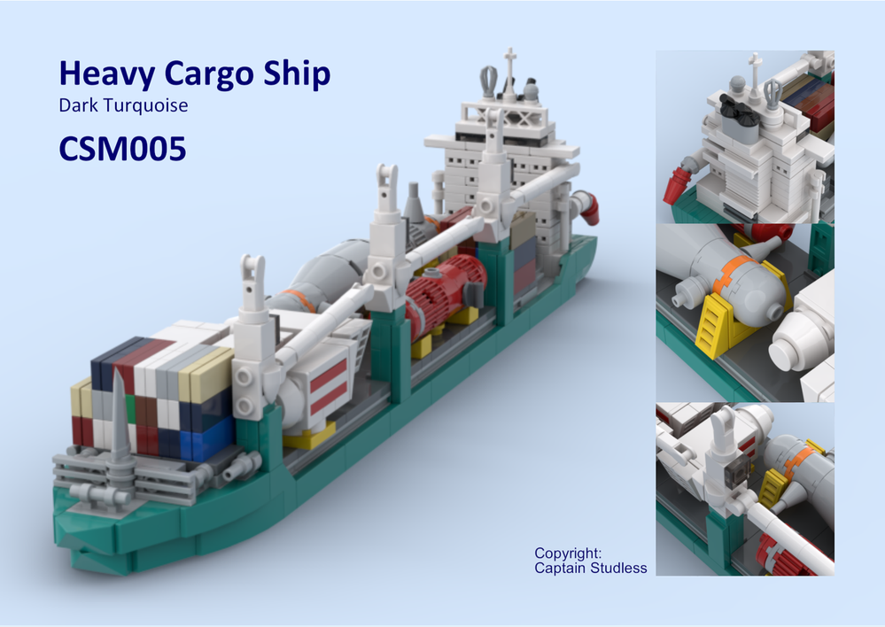 Lego Heavy Cargo Vessel - CSM005