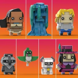 Pocahontas Brickheadz Bundle