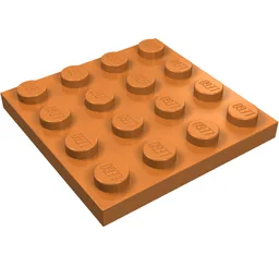 Plate 4 x 4 / Medium Nougat