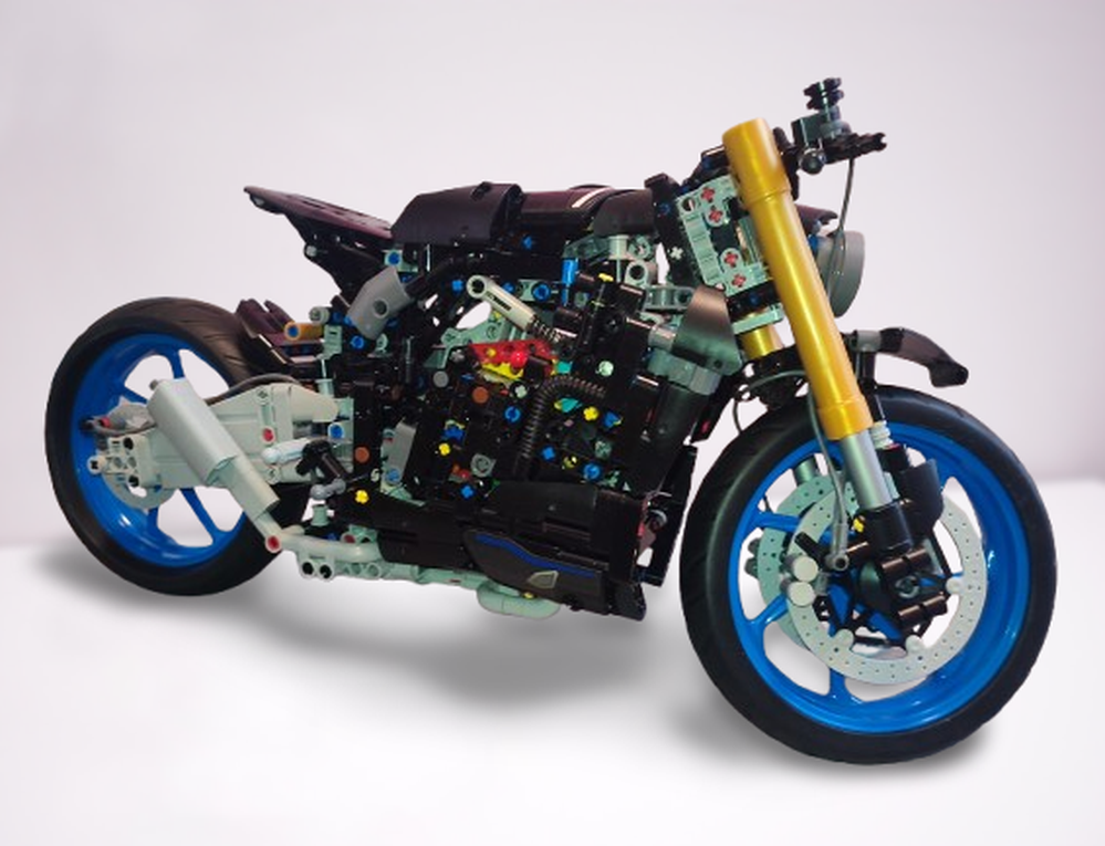 Lego MOC yamaha LEGO 42159 GeCo Pure Retro Elegance