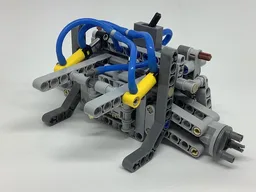 Air-suspended rear axle