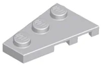 Wedge Plate 3 x 2 Left / Light Bluish Gray