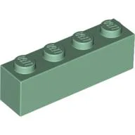 Brick 1 x 4 / Sand Green