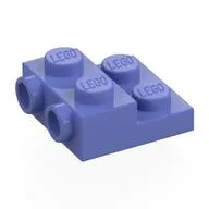 Plate Special 2 x 2 x 2/3 with Two Studs On Side and Two Raised [Half Hollow Anti-stud] - Updated Version / Blue Violet