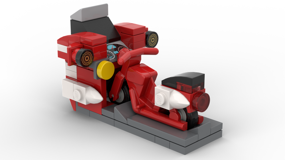 Lego Motorbike Racing Arcade Game