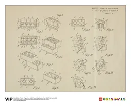 1st Edition Print British Patent, 1968