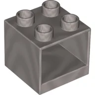 Duplo Cabinet 2 x 2 x 1.5 / Pearl Light Gray