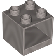 Lego Duplo Cabinet 2 x 2 x 1.5 / Pearl Light Gray