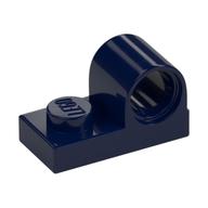 Lego Plate Special 1 x 2 with Pin Hole on Top / Dark Blue