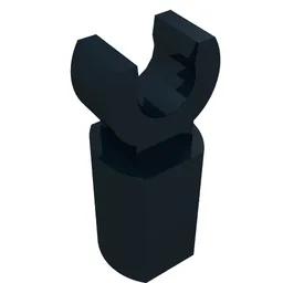 Bar Holder with Clip / Black