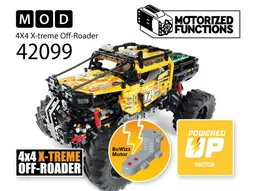 42099 4X4 X-treme Off-Roader RC MOD for Powered Up & BuWizz Mortors