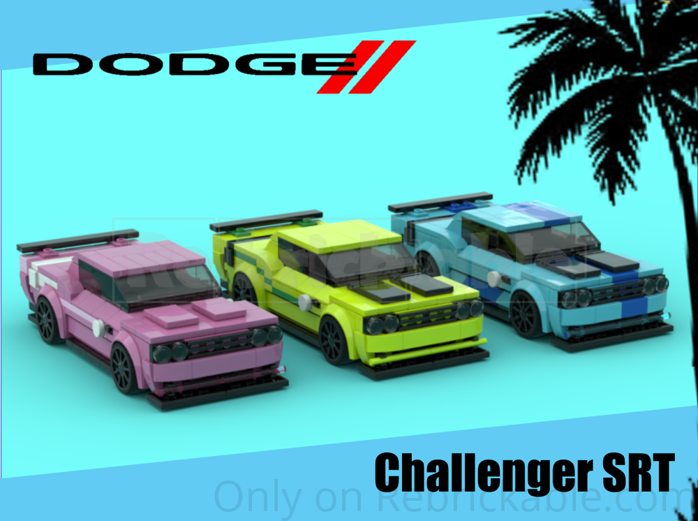 Lego Dodge Challenger 2023 (PACK)