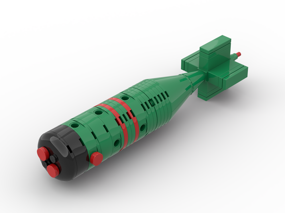 Lego Yellow Sun Nuclear Bomb