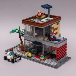 31097 Modern Living House