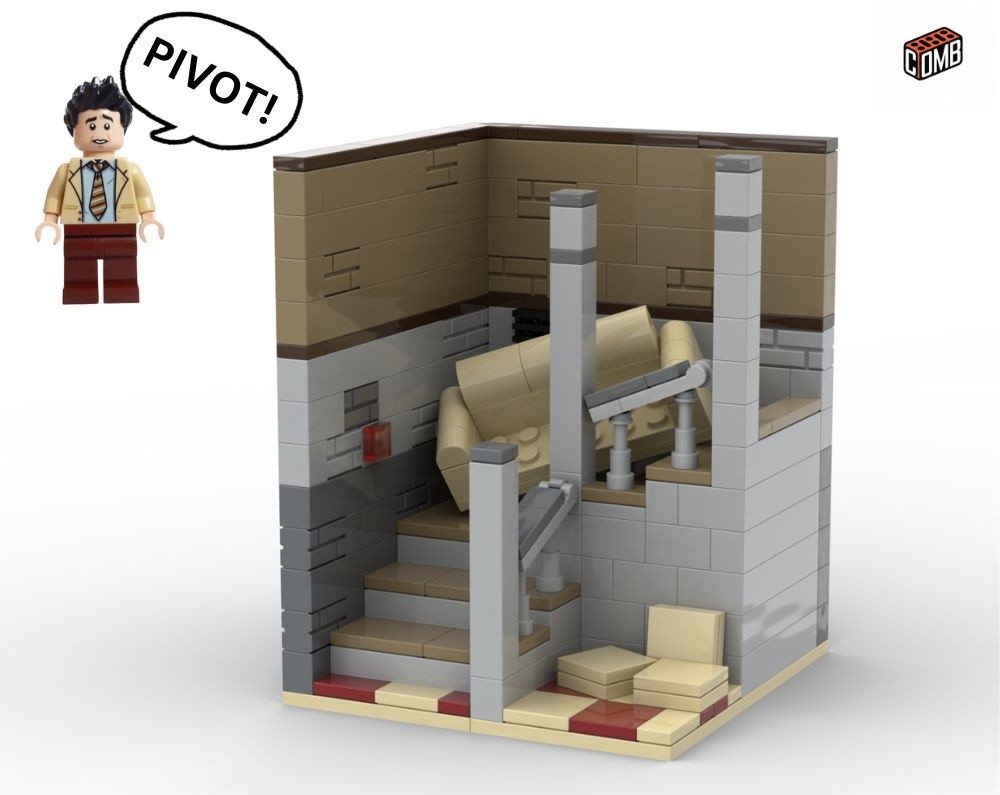 Lego PIVOT - Friends Sitcom Vignette / Scene