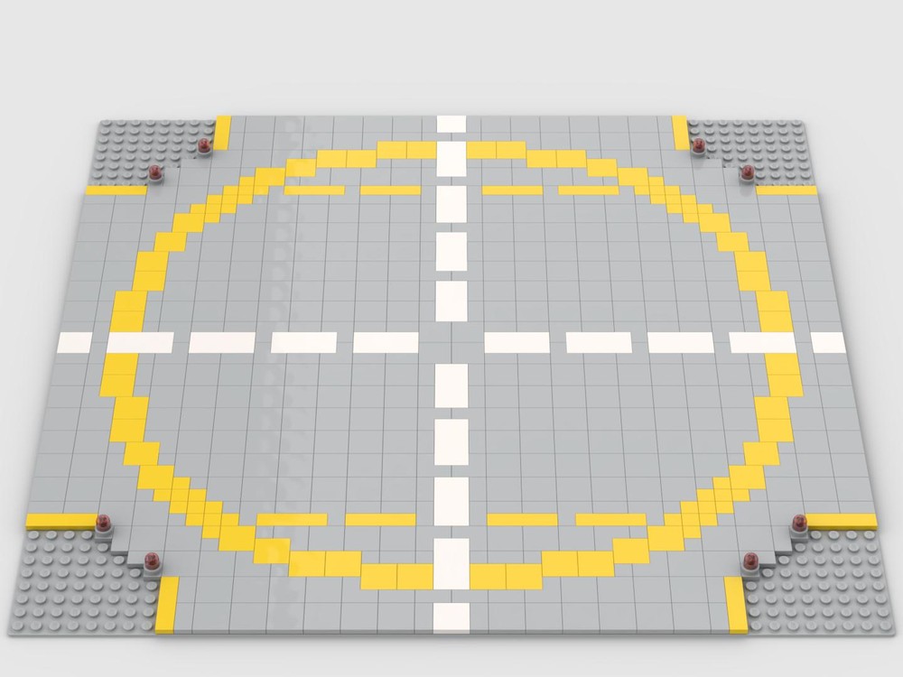 Lego Landing Plate for the new 10497 Galaxy Explorer