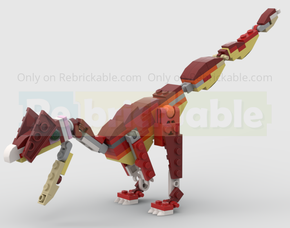 Lego Dilophosaurus Wetherili