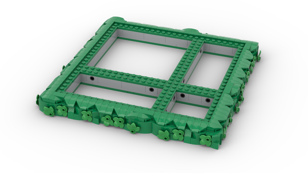Lego Age of Empires - Base 2x2 (Reduced Size)