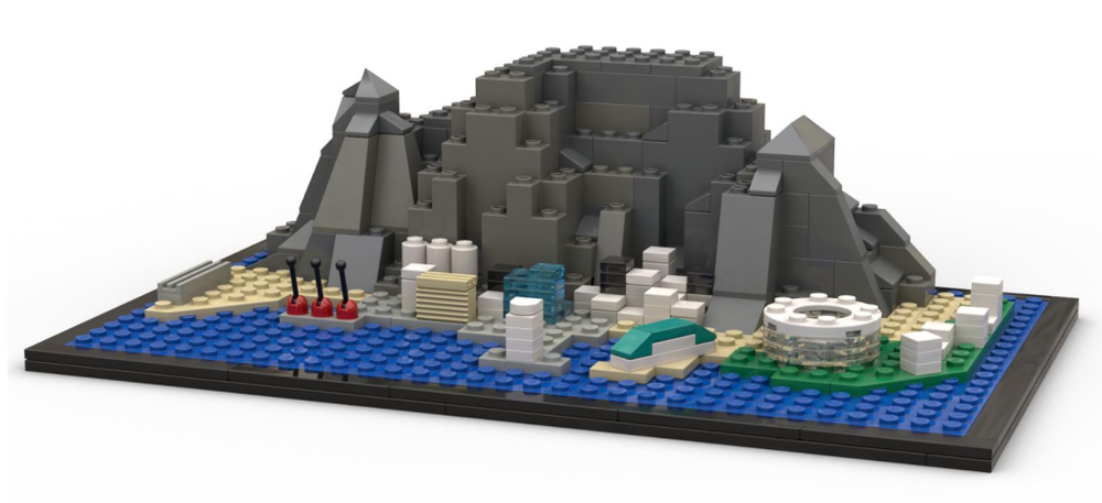 Lego Table Mountain, Cape Town, South Africa