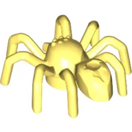 Insect, Spider with Elongated Tail Section / Bright Light Yellow