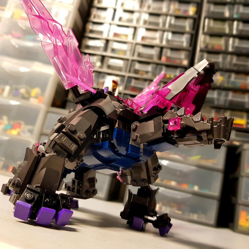Lego Crystal Dragon