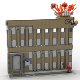 Save Me Hawkeye - Avenger Modular Facade