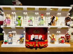 Muppets Minifigure display stand