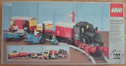 Steam Cargo Train, battery