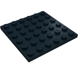 Plate 6 x 6 / Black