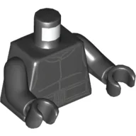 Torso, Robe with Belt Print (Kylo Ren), Black Arms and Hands