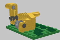 Mini Lego crane